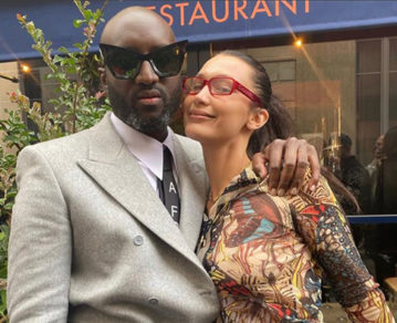 La desgarradora despedida de Bella Hadid a su amigo Virgil Abloh, “la más bella alma guerrera”