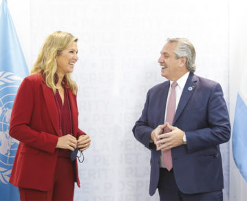 G20: cómo fue la intimidad del encuentro entre Alberto Fernández y la reina Máxima y qué se dijeron