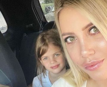 Wanda Nara se refugia en sus hijas tras la separación con Mauro Icardi