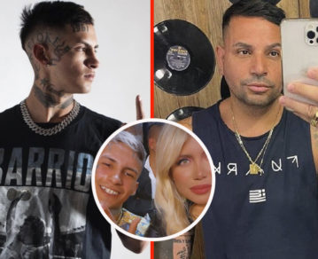 L-Gante y las versiones de la pelea en el evento de Chino Maidana y Yao Cabrera: de “héroe” de Wanda Nara a su arrebato “descontrolado”