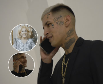 L-Gante habló por teléfono con Mirtha Legrand: qué se dijeron y cuál fue su promesa