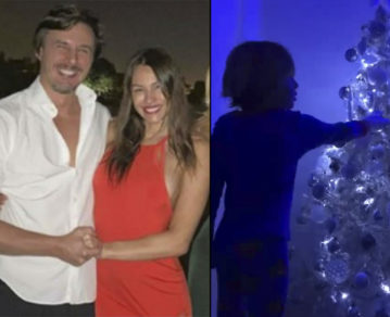 Pampita y sus celebraciones navideñas: así fue su primera Noche Buena con Roberto García Moritán