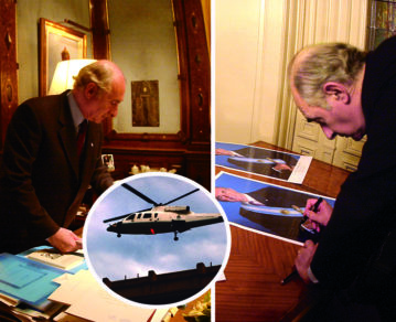 20 años de la crisis del 2001 y la partida de De la Rúa en el helicóptero presidencial: última foto en funciones y firma de autógrafos
