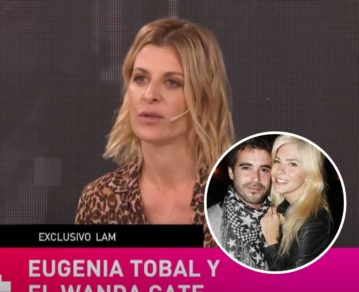 Eugenia Tobal se sinceró sobre su ruptura con Nicolás Cabré por la China Suárez: "Me costó dos años de no tener relaciones"
