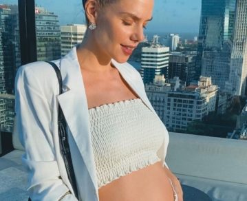 Julieta Nair Calvo mostró por primera vez la carita de su bebé y reveló el sexo
