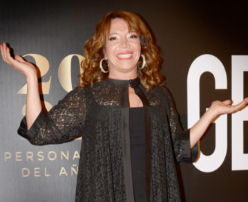Lizy Tagliani en Personajes del Año 2021: así es su despampanante look total black