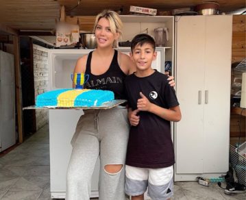 Joaquín Nahuel, el niño pastelero, aclaró en qué utilizó el dinero de la torta entregada a Wanda Nara: "Le compré una ..."