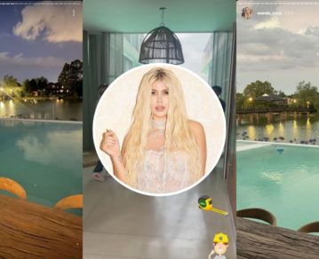 Wanda Nara compite con China Suárez en mostrar las remodelaciones de su casa: así está su increíble mansión de Santa Bárbara