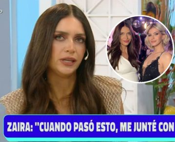 Zaira Nara se encontró con la China Suárez por el Wandagate: "Quería aclarar ciertas dudas con ella, no fui a querer entenderla o justificarla"