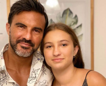Enterate cuál es la pasión que comparte Fabián "Poroto" Cubero con su hija Indiana