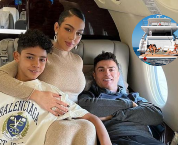 Así es por dentro el lujoso yate de Cristiano Ronaldo y Georgina Rodríguez