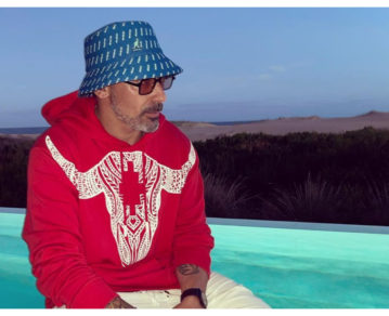 Pocho Lavezzi en Punta del Este: mostró cómo se ve el espectacular atardecer en el mar desde su chacra marítima