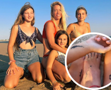 El tierno gesto de Nicole Neumann con sus tres hijas para finalizar sus vacaciones
