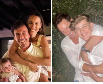 Benjamin Vicuña, Pampita y Roberto García Moritan ensamblados: recibieron juntos el Año Nuevo 2022
