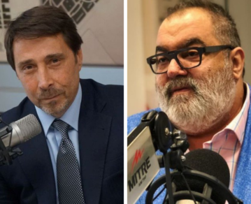 El insólito motivo de la fuerte pelea en vivo entre Jorge Lanata y Eduardo Feinmann