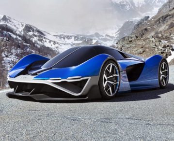 Alpine mostró su súper deportivo del futuro