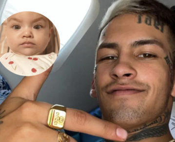 Tamara Báez compartió una foto de su hija, Jamaica, y estallaron las redes por el parecido L-Gante