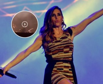 Soledad Pastorutti se desvaneció durante un show en Entre Ríos y causó preocupación en sus fans