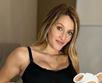 ¡Falta poco! Mica Viciconte se sinceró sobre sus sensaciones a pocas semanas de dar a luz a Luca Cubero