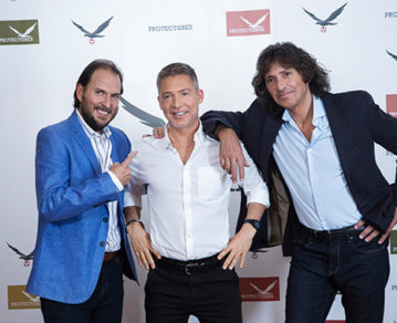 Adrián Suar, Gustavo Bermúdez y Andrés Parra son 'Los Protectores': "En cada capítulo tenemos que salvar a alguien y ahí viene el lío"