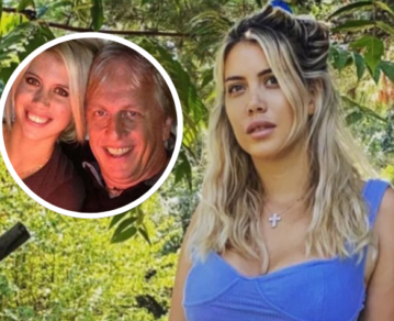Sincera y muy clara: Wanda Nara habló sobre la relación que tiene con su papá, Andrés Nara