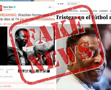Varios medios dieron por muerto a Pelé y era una noticia falsa: el ex jugador está enfermo pero se encuentra estable en su casa de San Pablo en Brasil