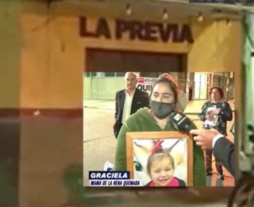 ¡Indignación en Florencio Varela! Una mujer quemó a una nena de 3 años con aceite hirviendo y su familia exige justicia
