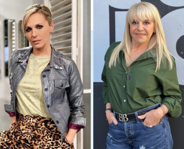 Claudia Villafañe le puso los puntos a Denise Dumas: amenazó a la conductora con enviarle una carta a documento por asegurar que no tiene diálogo con Gianinna Maradona