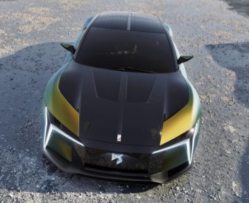 Este concept car eléctrico está equipado con los frenos del futuro
