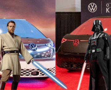Dos VW ID. Buzz eléctricos inspirados en Star Wars