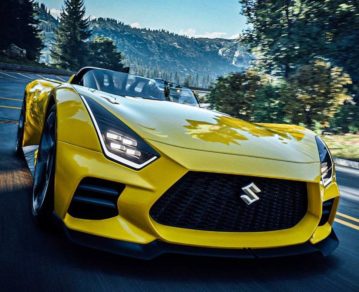 Suzuki presentó este concept-car que podés acelerar en la Play