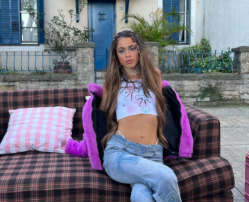 Tini Stoessel se tatuó un corazón roto y algunos especulan con que podría estar en crisis con Rodrigo De Paul