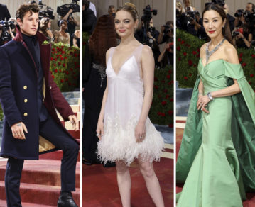 Met Gala 2022: de Emma Stone a Shawn Mendes, la lista de artistas que trajeron la moda sostenible al excéntrico evento en Nueva York