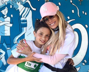 ¡Mirá lo grande que está! Luca, el hijo de Panam ya tiene 12 años y su mamá subió un video muy gracioso en el que se niega a cantar la canción que le compuso