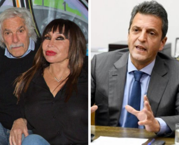 Moria Casán le brindó su apoyó a Sergio Massa, el nuevo ministro de Economía: "ese cargo es más importante que ser Presidente"