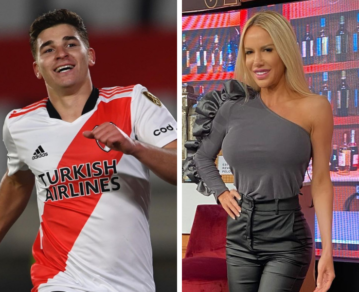 ¿Amor a distancia? Cómo seguirá la relación entre Julián Álvarez y Luciana Salazar ahora que él se va a vivir a Inglaterra
