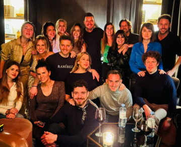 A 2 meses de su separación Guillermina Valdés y Marcelo Tinelli se cruzaron en el festejo de cumpleaños de Ángel de Brito