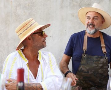 Adolfo Suaya: los looks en el almuerzo que brindó el empresario hotelero en West Hollywood