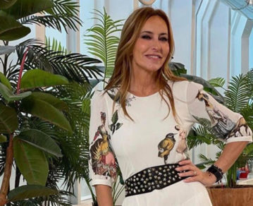 Analía Franchín sabe cómo lucir un accesorio de lujo: el zapato joya