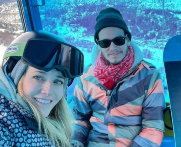 ¡Qué divinos! Así fueron las románticas vacaciones de Julieta Prandi y Emanuel Ortega en Bariloche