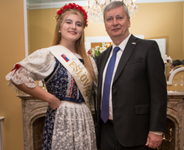 La embajada de Eslovaquia conmemoró el 30º aniversario de su Constitución
