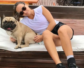 Martina lloró al reencontrarse con su perro Atilio cuando la eliminaron de Gran Hermano