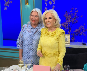 Lilita Carrio estuvo en la mesa de Mirtha Legrand y sorprendió con su opinión: “tengo esperanza en la Argentina”