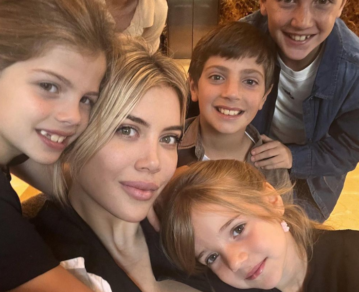 Wanda Nara se reencontró con sus hijos en Turquía y recibió el inesperado apoyo de su ex marido, Maxi López
