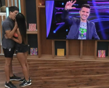 Gran Hermano: Daniela y Thiago se besaron apasionadamente