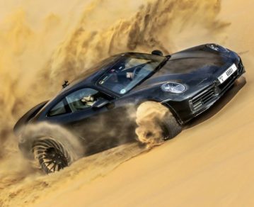 Porsche creó un 911 inspirado en el rally Dakar