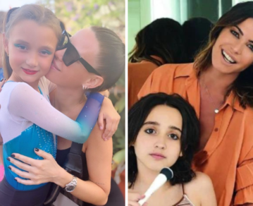 Pequeñas modelos: las hijas de 10 años de Pamela David y Natalie Weber deslumbraron en la pasarela