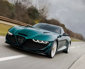 Zagato y Alfa Romeo se unen para crear esta bellísima coupé de lujo