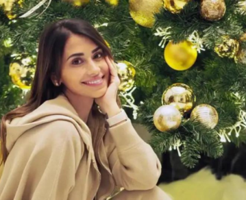 Antonela Roccuzzo se inspiró en una película para decorar su casa en Navidad
