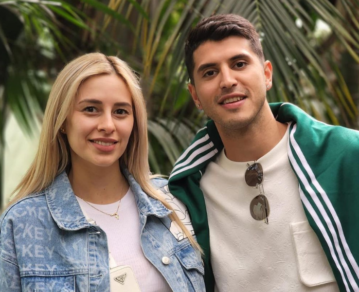 La historia de amor de Exequiel Palacios y Yesica Frias: se conocieron por Instagram, llevan 3 años juntos y viven en Alemania